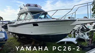 ОБЗОР КАТЕРА YAMAHA PC26-2