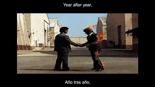 Pink Floyd - Wish you were here - Subtitulada en español e inglés