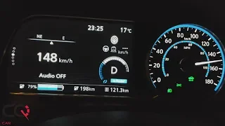 Nissan Leaf |  Acceleration test 0-100kmh ( 0-60mph ) | Review part 6/8