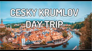 EASY CESKY KRUMLOV DAY TRIP FROM PRAGUE! YES, IT'S DOABLE.