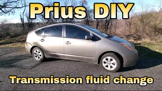 How to change the transmission fluid in a 2004-2009 Toyota Prius (in 10 minutes or less)