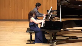 Hungarian Dance No. 5 in F Sharp Minor | Johannes Brahms | Rachel Luchsinger and Zach Dixon