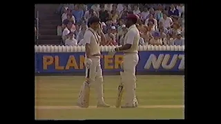 ENGLAND v WEST INDIES 1st TEST MATCH DAY 2 EDGBASTON JUNE 15 1984