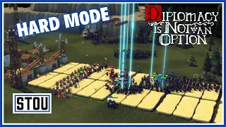 Diplomacy is NOT an option gameplay - HARD MODE