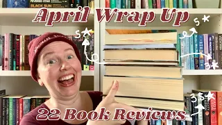 I read 22 books in April...