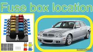 Fuse box location on a 2008 Jaguar XJ