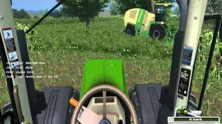 picando maiz farming simulator 2013