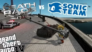 GTA 4 Death Race Mod vs Tails From Sonic - Killed The Sonic Characters