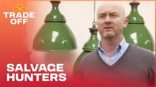 Restoring Vintage Industry Lamps | Salvage Hunters | Trade Off