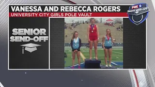 UNIVERSITY CITY GIRLS POLE VAULT SENIOR SENDOFF