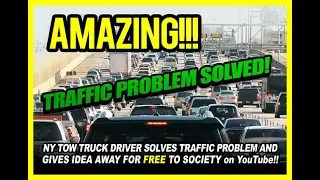 NY Tow Truck Driver Solves Traffic Problem