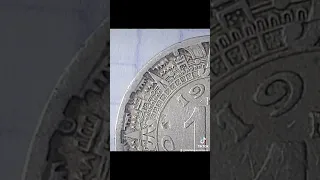 10 centavos calendario azteca de México de 1936