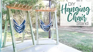 DIY Hanging Chair Stand