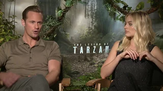 The Legend of Tarzan Interview - Margot Robbie & Alexander Skarsgard