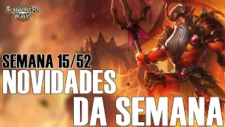 Novos Mobs, Eventos, Rotação de Pedras da Semana E+ | Summoners War