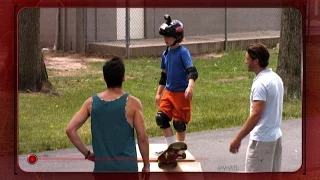 Dad at Skate Park Pressures Young Son into Dangerous Stunts | What Would You Do? | WWYD | ABC News