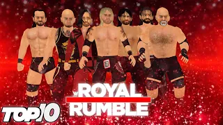 WR3D - Top 10 WWE Royal Rumble 2021 Moments