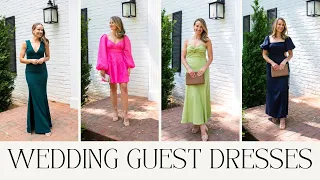 5 WEDDING GUEST DRESSES | Summer Wedding Outfit Ideas & How to Style