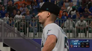 MLB The Show 23 Gameplay: Miami Marlins vs New York Mets - (PS5) [4K60FPS]