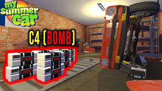 C4 BOMB - My Summer Car (Mod) #226 | Radex