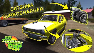 TURBO for Satsuma! How to install TurboCharger?! | My Summer Car #24