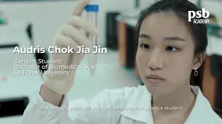 From business diploma to life science degree | Audris Chok | La Trobe University Student | #unstuck