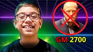 ¡¡Con 10 años Faustino Oro ARRASA a GM ruso 2700 FIDE !!