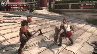 Ryse son of Rome 100+ hit combo on legendary