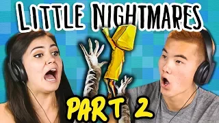 BEWARE THE JANITOR!! | LITTLE NIGHTMARES - Part 2 (React: Gaming)