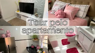 TOUR PELO MEU APARTAMENTO MORANDO SOZINHA ✨🦋