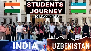 Students journey from India to Samarkand State Medical University, Uzbekistan | #ssmu #samarkand