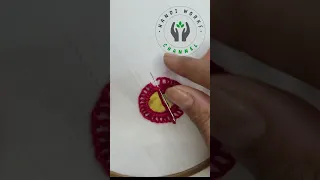 Mirrorwork tutorial | Hand embroidery designs  @Handi Works Channel ​