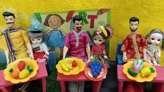மகிழ்ச்சியான நேரம் பகுதி 587 father's day clay fruits competition minigreenfood Kavitha vinithamalar