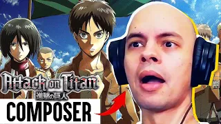 Composer REACTS to ATTACK ON TITAN OST | The Reluctant Heroes