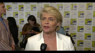 Linda Hamilton: Terminator Dark Fate Panel At SDCC.