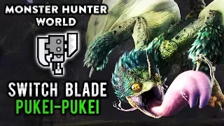 Monster Hunter World  -  Switch Blade VS Pukei-Pukei