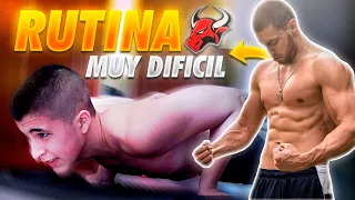 ME ENFRENTO a la RUTINA de FLEXIONES de BUFF ACADEMY! 🔥 *RUTINA de GOKU*