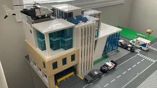 Lego Police Station MOC (updated video)
