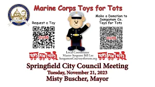 Springfield City Council Meeting, November 21, 2023