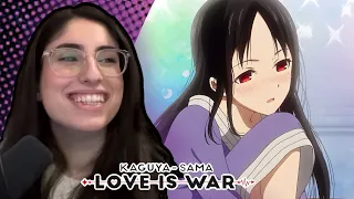 SHE'S IN LOVEEEE Kaguya Sama: Love Is War S3 Ep 8-9 REACTION