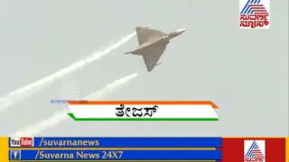 IAF Tejas flying display at Aero India 2019