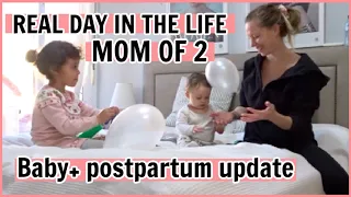 HUGE BABY + POSTPARTUM UPDATE / REAL DITL VLOG MOM OF 2 / 1st BIRTHDAY PREPP / Lii Borossy