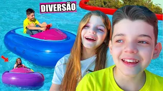 PIERO START EM UM DIA NO MAIOR PARQUE DE DIVERSÕES DO BRASIL - Parte 1