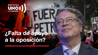 Todo lo vivido en las marchas contra el gobierno Petro: ¿Qué pasó con la convocatoria?