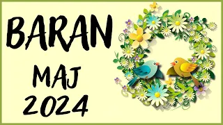 BARAN ♈ MAJ 2024 ♈ prognoza Tarota 🌞JESTEŚ W SWOIM ŻYWIOLE, A TWÓJ OPTYMIZM JEST UZASADNIONY🌞