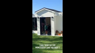 LeBron James gifts his daughter Zhuri with her own house
