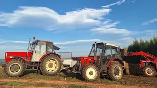 Rozmetání hnoje 2023 -  Zetor 5245 & Rur 5, Zetor 10540 & Rur 5, Zetor 8045