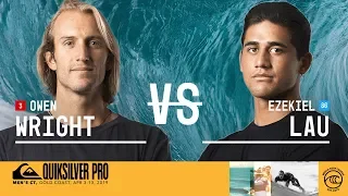 Owen Wright vs. Ezekiel Lau - Round Three, Heat 8 - Quiksilver Pro Gold Coast 2019