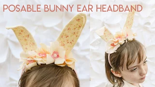 Easy Felt Easter Bunny Ear Headband Tutorial