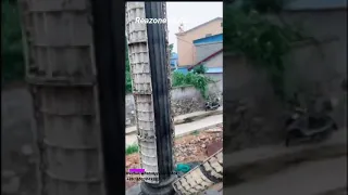 Amazing way of concrete pillar demoulding releasing